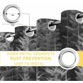 thumbnail image 6 of Grey Forest Blackout Curtains for Bedroom/Living Room, Thermal Insulated Kitchen Curtains, Pine Tree Summer Botanical Modern Art Grommet Darkening Window Treatment Drapes 42"x84"x2, 6 of 8