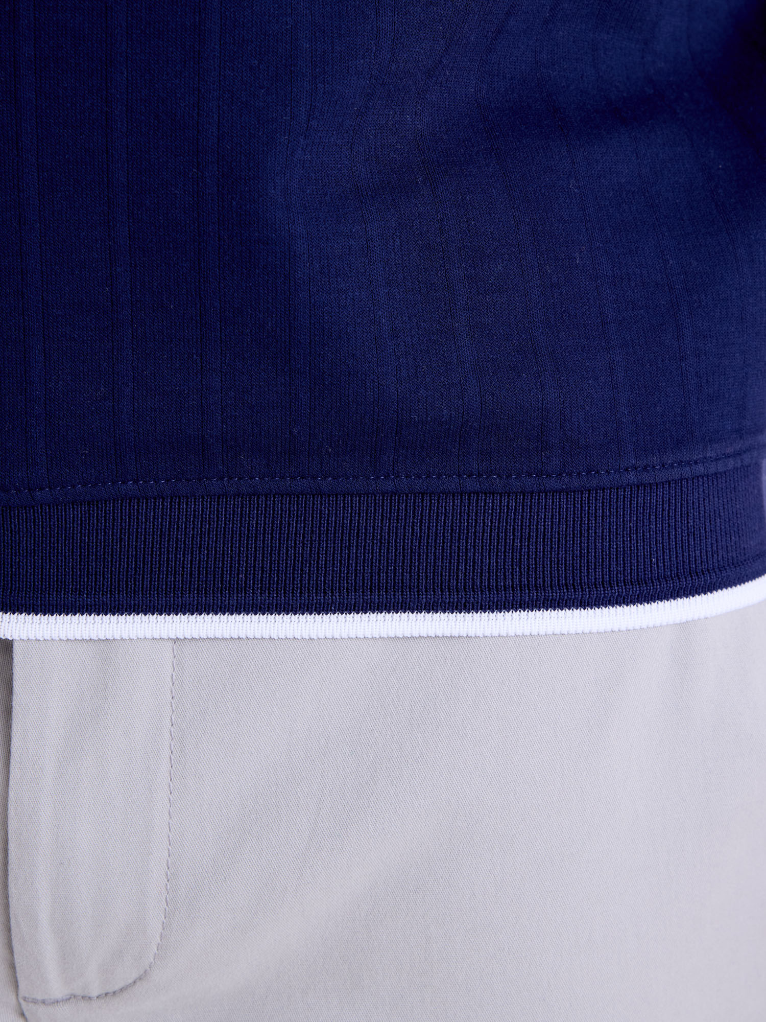 U.S. Polo Assn. Men's Textured Knit Polo Shirt