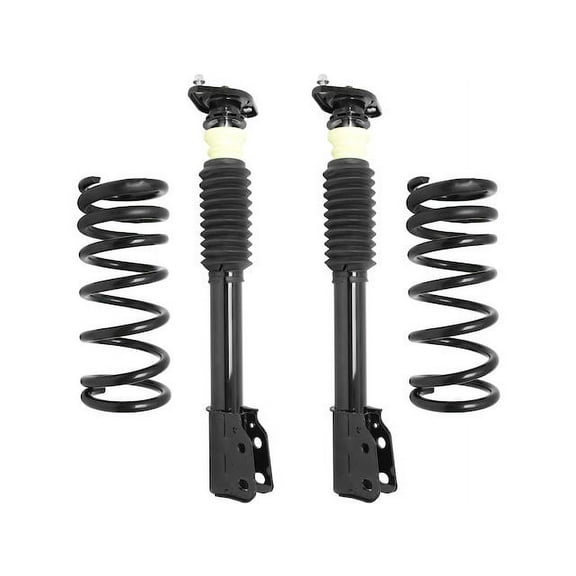 Rear Air Spring to Coil Spring Conversion Kit - 10 Piece - Compatible with 1986 - 1999 Buick LeSabre 1987 1988 1989 1990 1991 1992 1993 1994 1995 1996 1997 1998