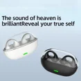 thumbnail image 2 of S22 Earclip Auriculares inalámbricos con Bluetooth OWS Touch Light Mini tapones para los oídos de alta calidad antisudor sonido HD auriculares universales estéreo, 2 of 5