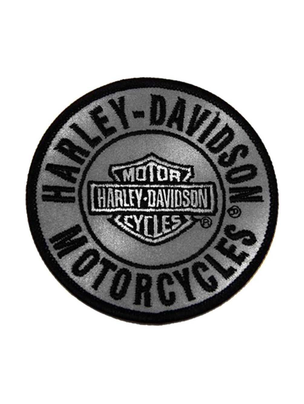 HARLEY DAVIDSON Sequins B&S Logo Medium Patch HARLEY PATCH 