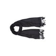 thumbnail image 2 of Gravity Threads 100% Pashmina Soft Shawl Wrap Scarf, Black, 2 of 2