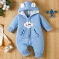 thumbnail image 2 of Comfort Baby Long Sleeve Bodysuits, Organic Cotton, Boys & Girls,6-12 Months 12-24 Months 2t 3t 4t 5t 6t 7t 8t 9t Children(Blue,0-3 Months), 2 of 9