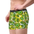 thumbnail image 4 of Junzan Watercolor Kiwi Fruits Summer Mens Underwear Boxer Briefs For Men’s - Small, 4 of 9