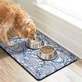 thumbnail image 2 of Coastal Nautical Seafood Dog Food Mat – Lobster Crustacean Marine Ocean Pet Feeding Mat 24x32, Cute Funny Tropical Beach Non-Slip Absorbent Quick Dry Waterproof Easy Clean, 2 of 3