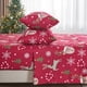 thumbnail image 2 of GOGREEN Juego de Sábanas Navideñas 4 Piezas Tamaño Queen, Bolsillos Profundos 16 Pulgadas, Microfibra de Poliéster Suave con Estampado Festivo, Ideal para Decoración y Regalo, 2 of 8