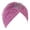 Purple, variant on AJGRHE Women Knot Fashion Pleated Turban Cap Headwrap Sleep Hat Baseball Cap White One Size