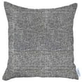 thumbnail image 2 of Light Gray Modern Textured Throw Pillow, 2 of 5