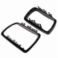 thumbnail image 3 of 1Pair Car Black Rearview Mirror Cover Shell Side Mirror Frame Replacement for-BMW E53 X5 2000-2006, 3 of 5