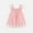 Light Pink, variant on Girls Fashion Tutu Birthday Girl Dress Kids Wedding Guest Dress 3T