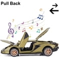 thumbnail image 4 of Coche de juguete de metal modelo Lamborghini Sian FKP37 con luz y sonido, 4 of 5