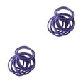 thumbnail image 3 of Qarigey 10 piezas de bandas para el cabello, elásticas, a la moda, ajustables, sólidas, universales, soporte protector, sin costuras, para Type5 NO5, 3 of 6