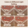 thumbnail image 7 of Design&I 8'x10' Ultra Soft Area Rug, Assorted Ornamental Border Band Balanced Layout Hallway Door None Fluffy Washable Non Shedding for Bedroom Living Room Under Sectional, 7 of 7