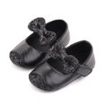 thumbnail image 2 of Otqutp Children Soft Sole Sneakers Baby Girls Boys Bowknot Sandals Outdoor Casual Princess Shoes Leather Shoes Toddler First Walking Shoes, 2 of 6