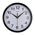 thumbnail image 2 of Reloj de pared moderno de 10 pulgadas, Relojes de pared decorativos silenciosos Negro Sunnimix Reloj de pared moderno, 2 of 8