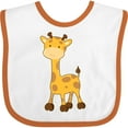 thumbnail image 3 of Inktastic Cute Baby Giraffe Boys or Girls Baby Bib, 3 of 4