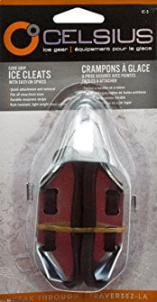 Celsius Sure-Grip Ice Cleats with Easy-On Spikes by Generic