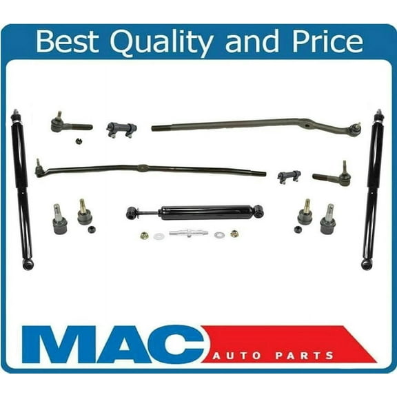 Drag Link Tie Rod Steering Shocks Ball Joints 4WD For Dodge Ram 2500 03-07