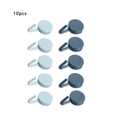 thumbnail image 1 of 10pcs Storage Hooks Household Hangers Traceless Self-adhesive Hooks for Home Kitchen Office, 1 of 10
