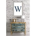 thumbnail image 2 of Monogram, Estate, Gray and Blue, W (24x36 Giclee Gallery Art Print, Vivid Textured Wall Decor), 2 of 3