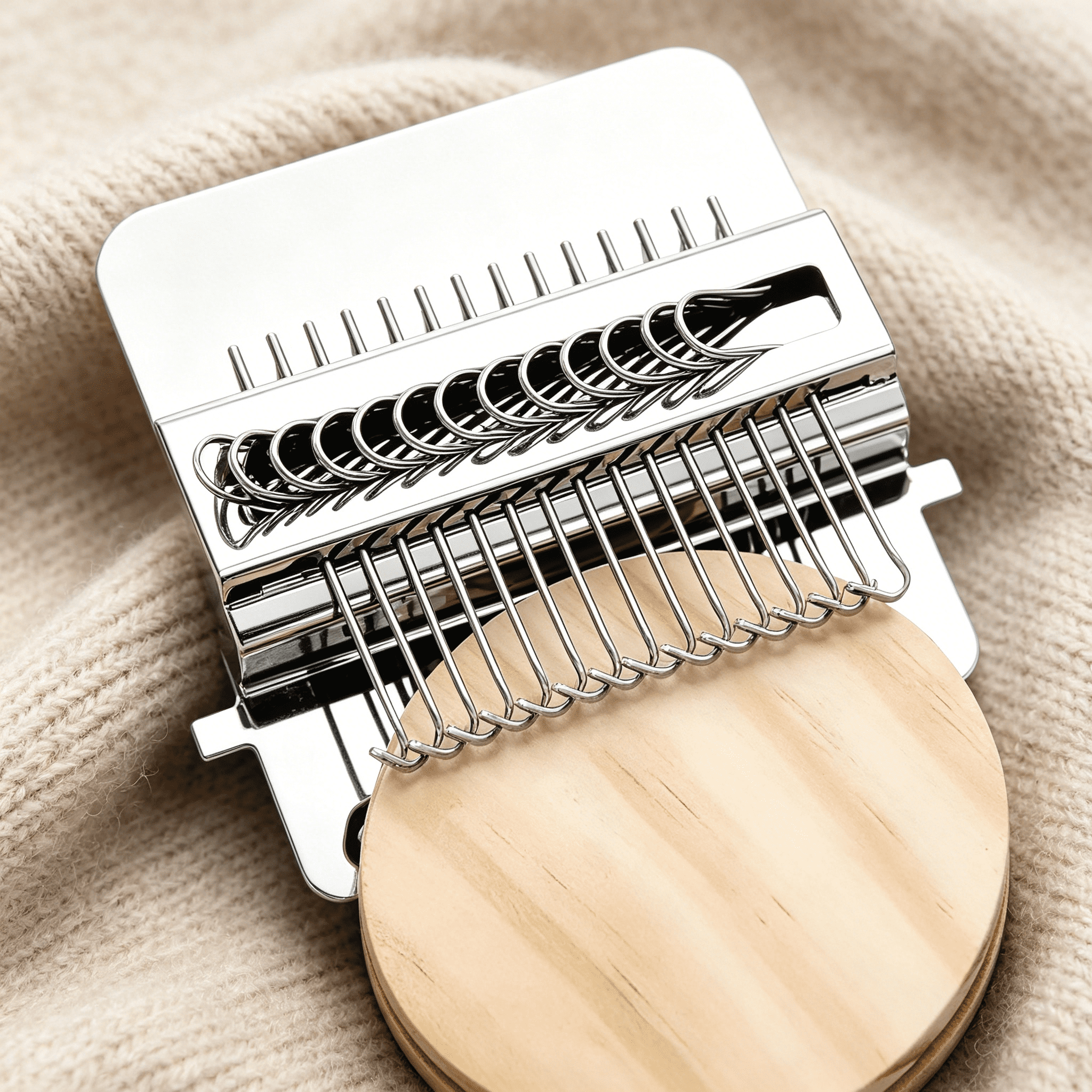 TUWAFE 2026 New Knit Patch Kit 2.0,Portable Darning Loom for Beginners,Knitpatch Kit for Holes Repair on Socks,Clothes&Jeans,Patchwork Weaving Tool Set for Quickly Sewing Repair(21 Hooks)