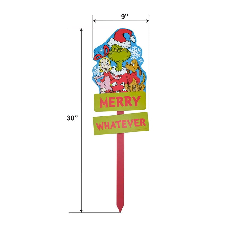 360 Banner Design - Christmas Whoville Sign Grinch Sign North Pole