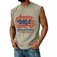 thumbnail image 3 of Youpwaven 250 Anniversary USA Shirt for Men, 1776-2026 America 250 Merchandise, Patriotic Years of Freedom Muscle Tank, Men's Sleeveless Graphic Tee, 3 of 4