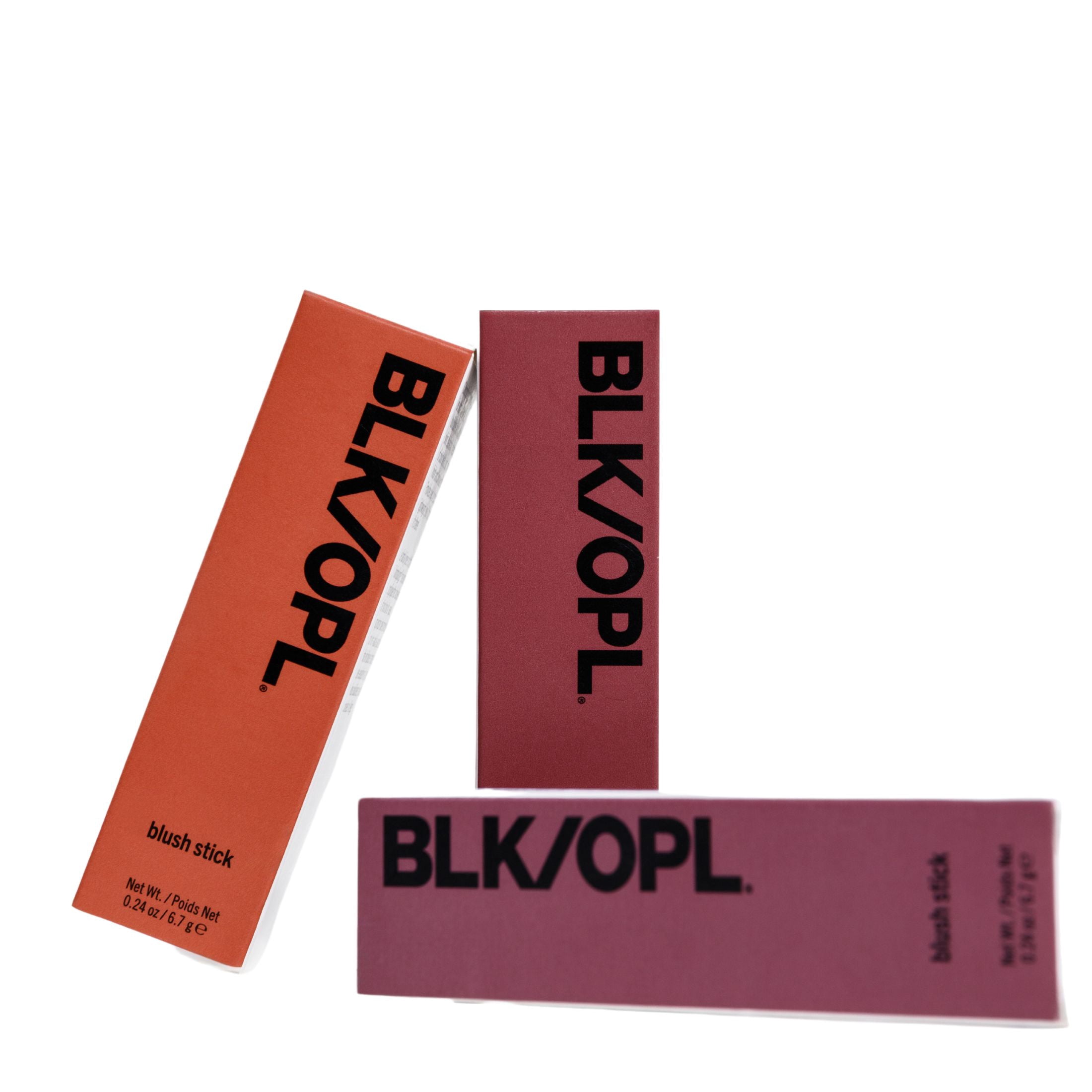 BLK/OPL Colorsplurge Blush Stick, Cream to Powder, Fine O' Clock, .24 oz, Soft Matte Finish, Buildable Color