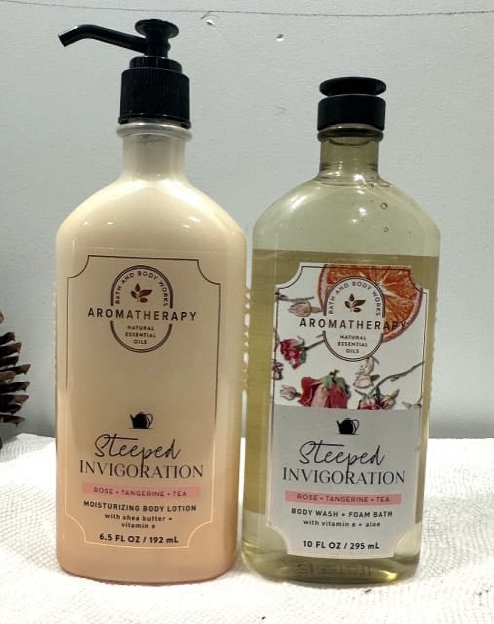 Bath and Body Works Aromatherapy Energy Orange + Ginger 3 Piece