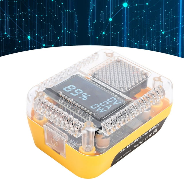 Adaptador De Cargador De Batería, Adaptador De Pantalla Compatible Con DW DCB180 DCB200 DCB201 DCB203 DCB203BT DCB204 DCB206, Salida De 140W 5A