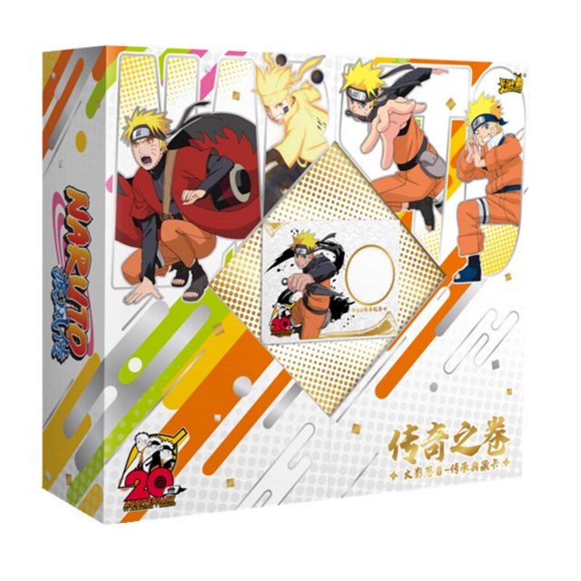 KAYOU-juego completo de tarjetas originales de Naruto, caja de refuerzo de colección con EX Pack, Colección Rare BP CR Fivean unisex