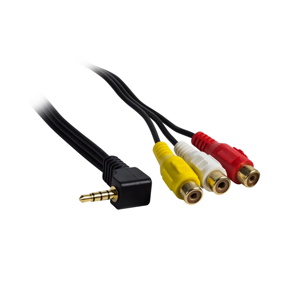 AV to 3.5mm Cable - 6 ft Length