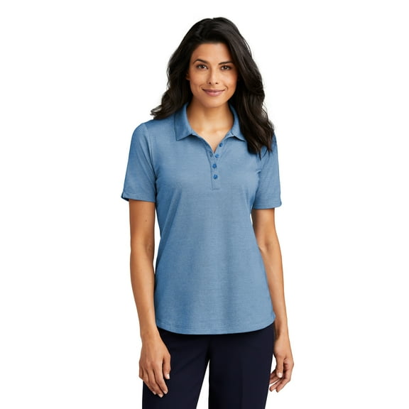 Port Authority Ladies Fine Pique Blend Polo LK830