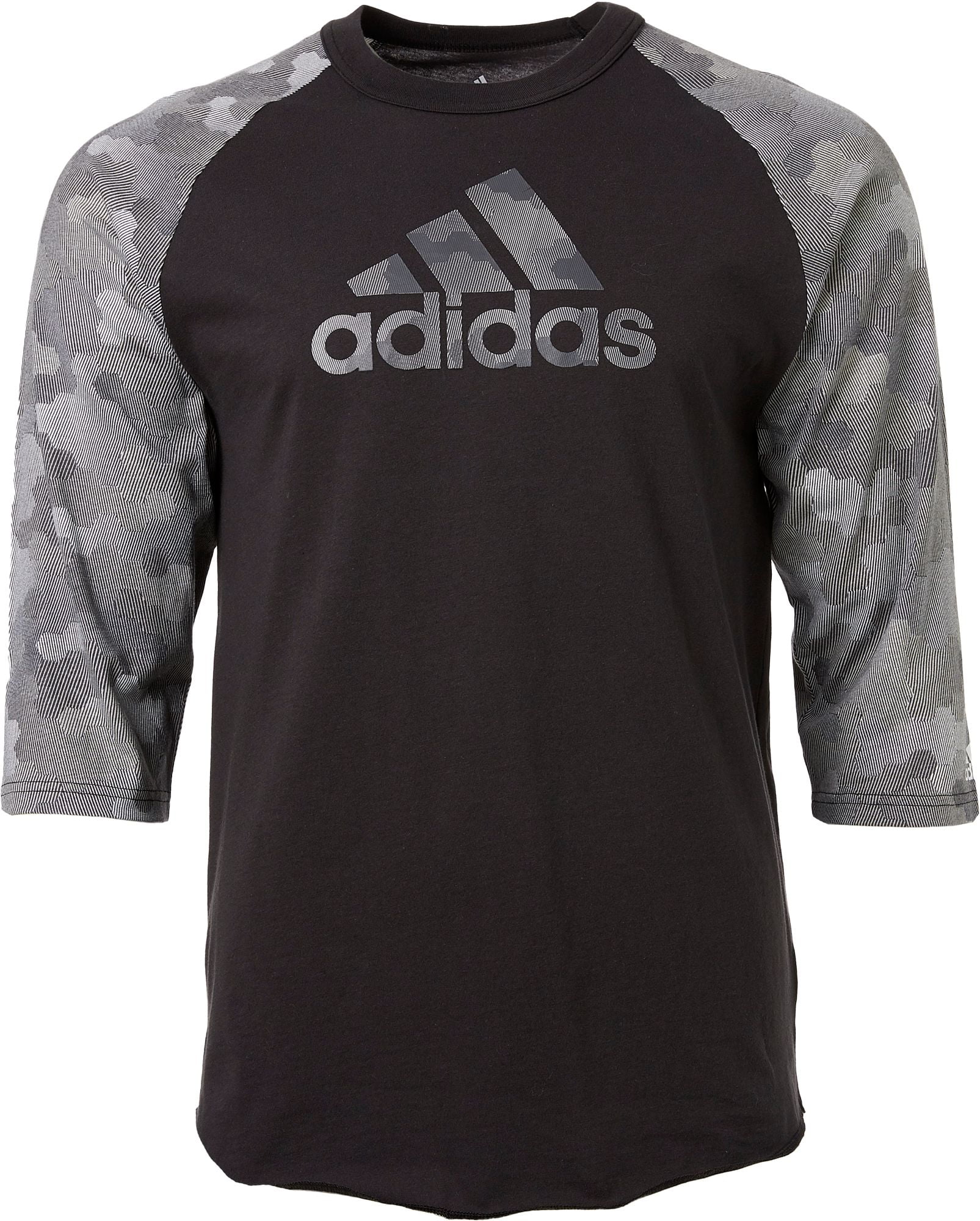 adidas men's triple stripe long sleeve baseball jacket