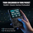 thumbnail image 4 of Old Arcade R36S 64G Handheld Game Console, 50+ Emulators, for Christmas Gift, 4 of 8