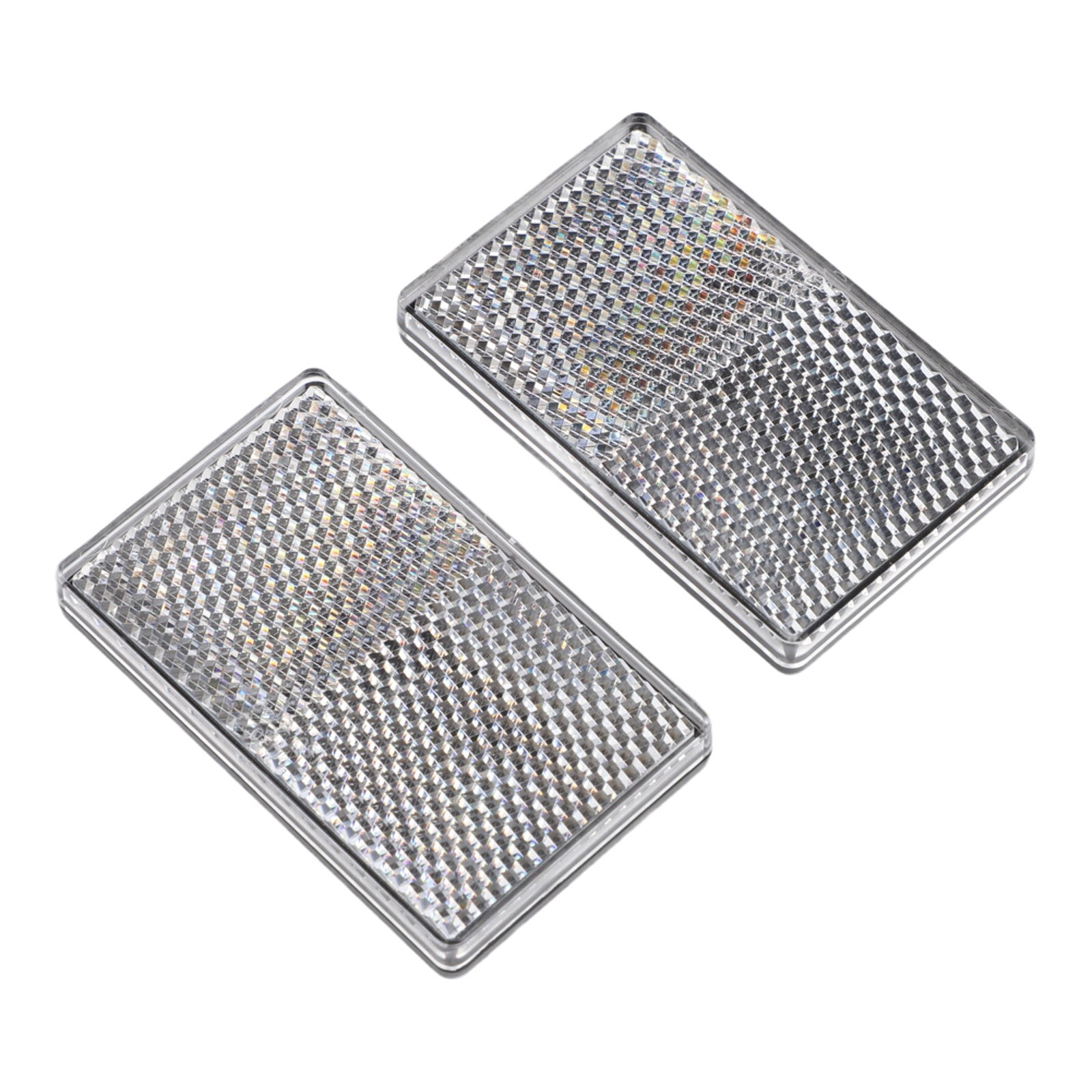 2Pcs Plastic Rectangular Stick-on Sticker for Kukirin G2/G4 electric scooters