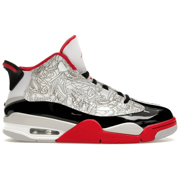 Jordan Men's Dub Zero White Varsity Red (2022) Basketball Shoes, from StockX