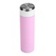 thumbnail image 2 of KAXIFEI Taza de viaje con aislamiento térmico al vacío de acero inoxidable, frasco, taza de café, color rosa, 2 of 8