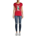 thumbnail image 4 of License Juniors' Fa La Llama Graphic T-Shirt, 4 of 6