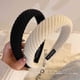 thumbnail image 5 of Xihbxyly Diadema de Punto con Rayas de Lana, Elegante Diadema de Lana, Cómoda y Elástica, Resistente y Duradera, Ideal para Uso Diario, Deportivo o de Ejercicio. Ideal Como Regalo para Mujer., 5 of 5