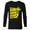 Black, variant on Disney and Pixar’s Inside Out Joy Bro of the Birthday Girl - Long Sleeve T-Shirt for Men - Customized-White