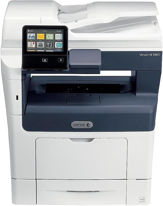 Xerox VersaLink B405/DN Monochrome Multifunction Printer — 47 PPM, Copy, Print, Scan, Fax, Email, Cloud, Duplex, 5" Color Touchscreen