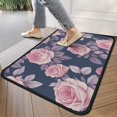 thumbnail image 4 of Pioneer Flower Floral Print Pattern Door Rugs,Washable Non Slip Door Mats Indoor,Decorative Door Mats,Entry Mat Indoor for Entrance,Bedroom,Kitchen,Bathroom,30"x17", 4 of 6