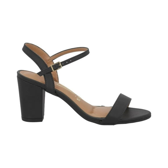 Sandalia Mujer VIZZANO Comoda Correa Formal negro 25
