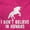 Hot Pink, variant on I Dont Believe in Humans Unicorn Bodysuit Jumper Girls Infant Baby Brisco Brands 12M
