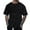 Black, variant on Men'S Stage Performance T Shirt Men'S 3D Printed Sequin Pullover Short Sleeve T Shirt Style Two