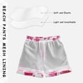 thumbnail image 5 of Kids' Beach Pants Comfortable Swim Trunks Watercolor Cherry Blossom Shorts for Pool Vacation and Lounge Wear Small, 5 of 8