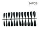 thumbnail image 5 of Tabletas de Uñas Soidarity Diseño de Puntos Elegantes 24 Piezas, 5 of 6