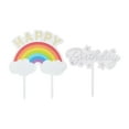 thumbnail image 3 of Rainbow Cloud Happy Birthday Cake Toppers, 2 Pieces, by Way To Celebrate, 3 of 5
