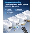 thumbnail image 6 of JTF Cordless Water Flosser for Teeth: 3 Modes & 10 DIY Pressure Levels Portable Oral Irrigator for Braces & Sensitive Gums with 9 Tips & 300ML Tank, Rechargeable Electric Dental Pick for Home Travel, 6 of 10